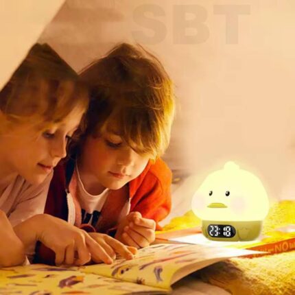 چراغ خواب جوجه ساعت دیجیتالی